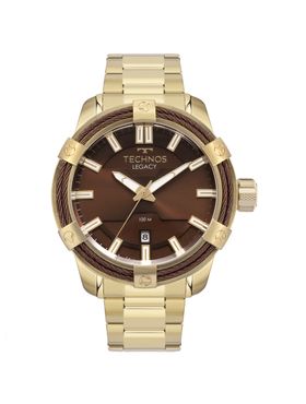 Relógio Technos Masculino Legacy Dourado