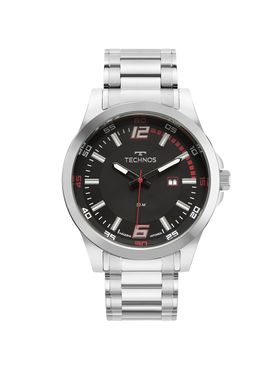 Relógio Technos Masculino Racer Prata