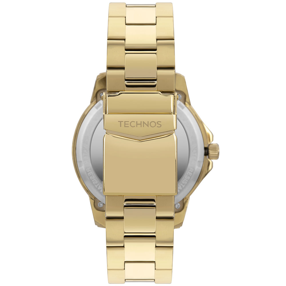 Relógio Technos Masculino Essence Dourado - F06111AA/4W