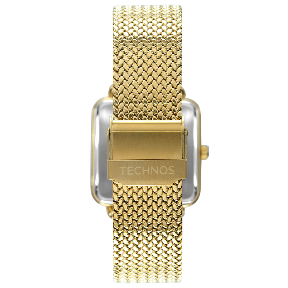 Relógio Technos Feminino Style Dourado - 2036MME/4P