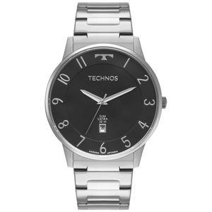 Relógio Technos Masculino Slim Prata - GM10YQ/1P