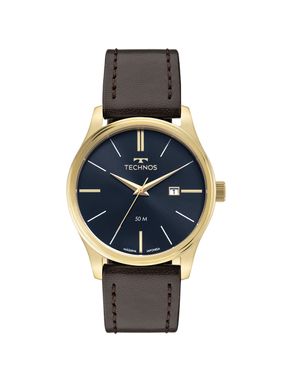 Relógio Technos Masculino Steel Dourado