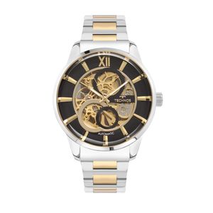 Relógio Technos Masculino Automático Skeleton Bicolor - G3265AP/1P