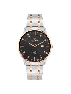Relógio Technos Masculino Slim Bicolor