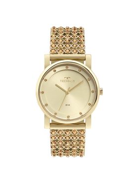 Relógio Technos Feminino Crystal Bicolor