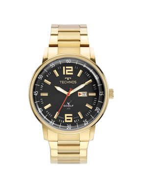 Relógio Technos Masculino Golf Dourado