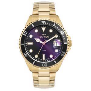Relógio Technos Masculino Acqua Dourado - 2415DW/1P