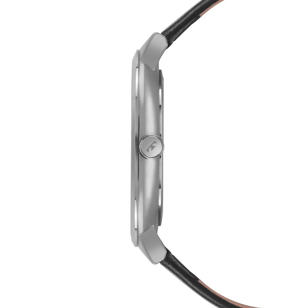 Relógio Technos Masculino Slim Prata - GM15AR/0A Relógio Technos Masculino Slim Prata - GM15AR/0A