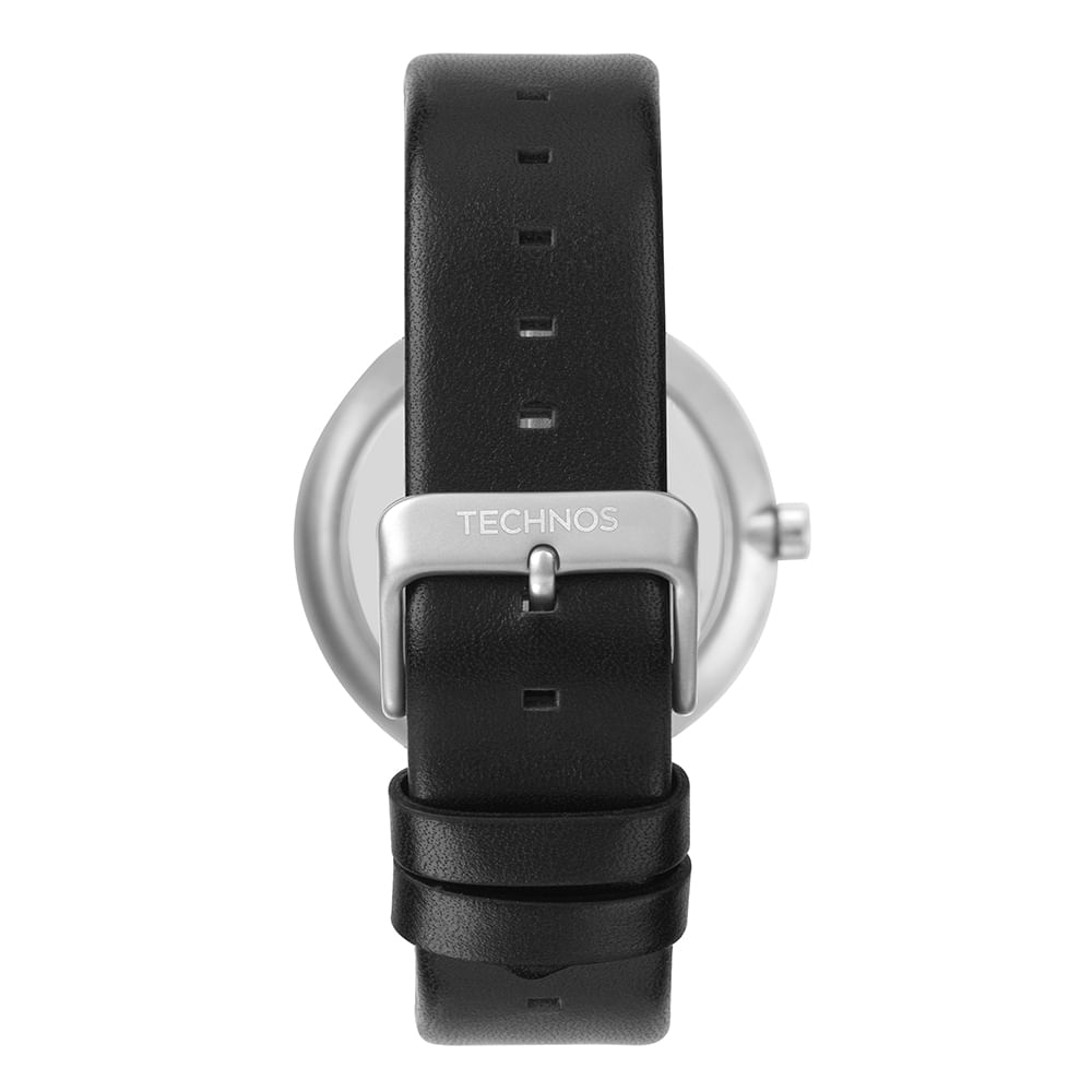 Relógio Technos Masculino Slim Prata - GM15AR/0A Relógio Technos Masculino Slim Prata - GM15AR/0A
