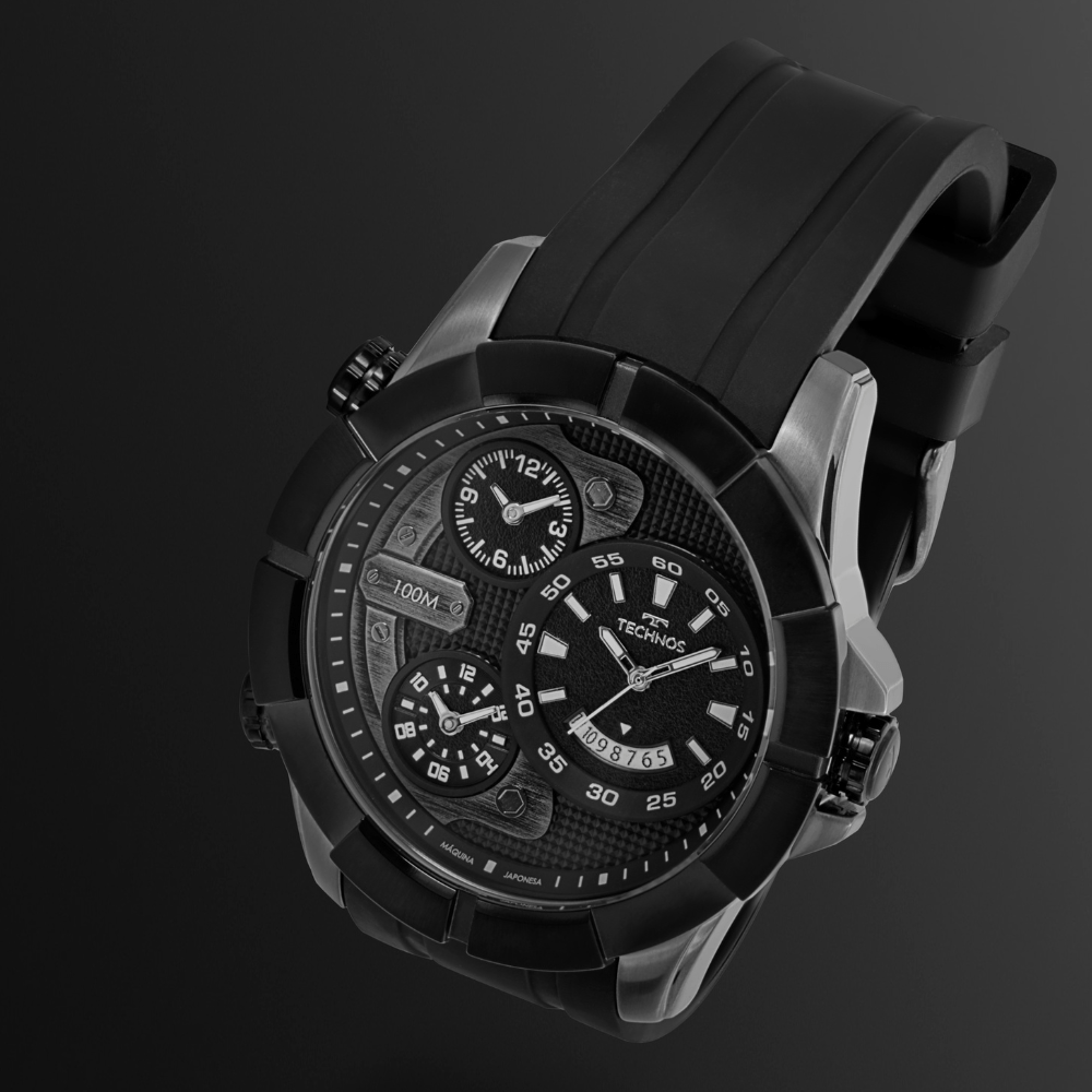 Relógio Masculino Technos Legacy Grafite Cronógrafo - 20153MAQAC/2P