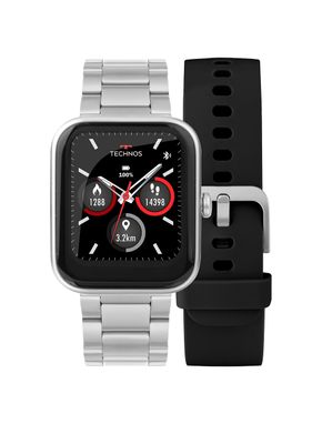 Smartwatch Technos Connect MAX Prata