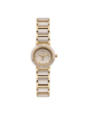 Relógio Technos Feminino Cerâmica Dourado
