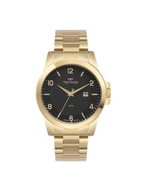 Relógio Technos Masculino Steel Dourado