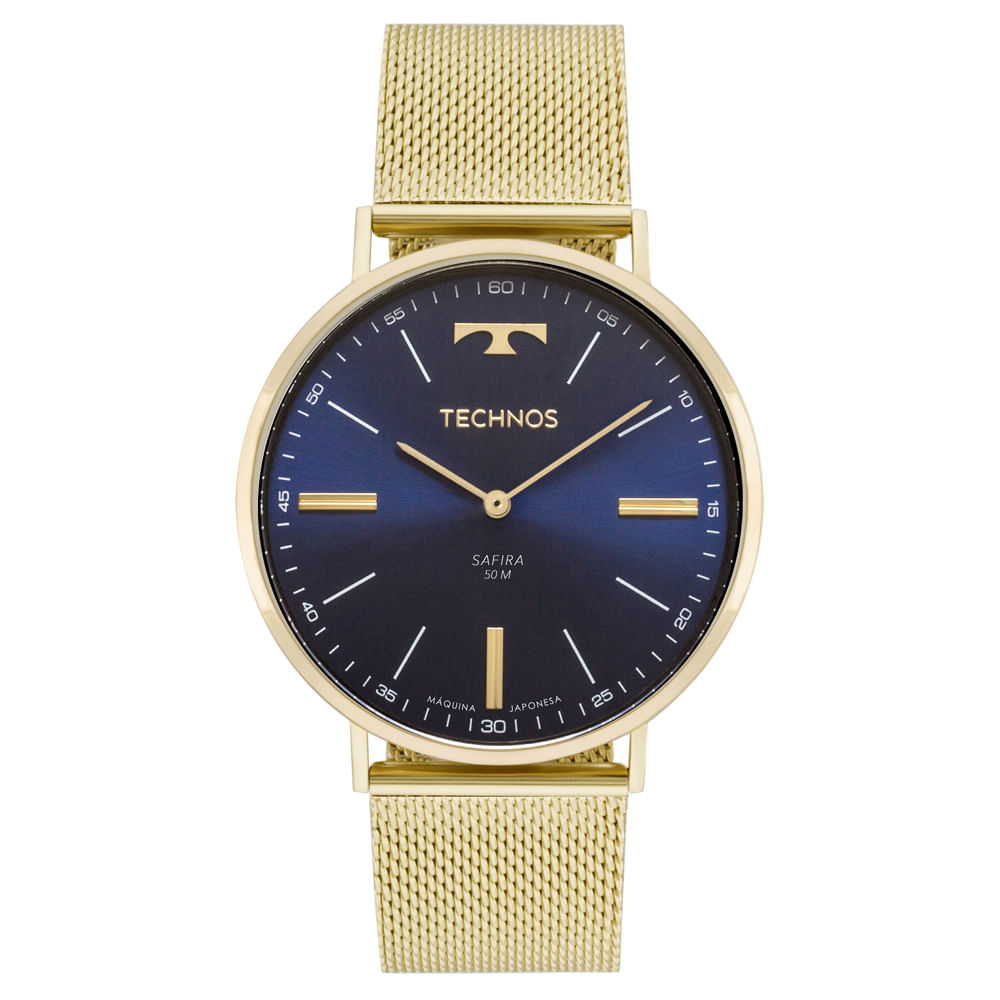 25awAURALEELIGHTMELTON　ONETUCKSLACKSサイズ4 Relógio Technos Unissex Slim Dourado - 2025LTKS/4A
