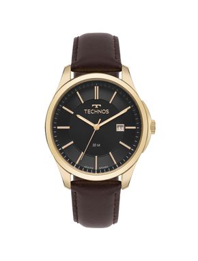 Relógio Technos Masculino Steel Dourado