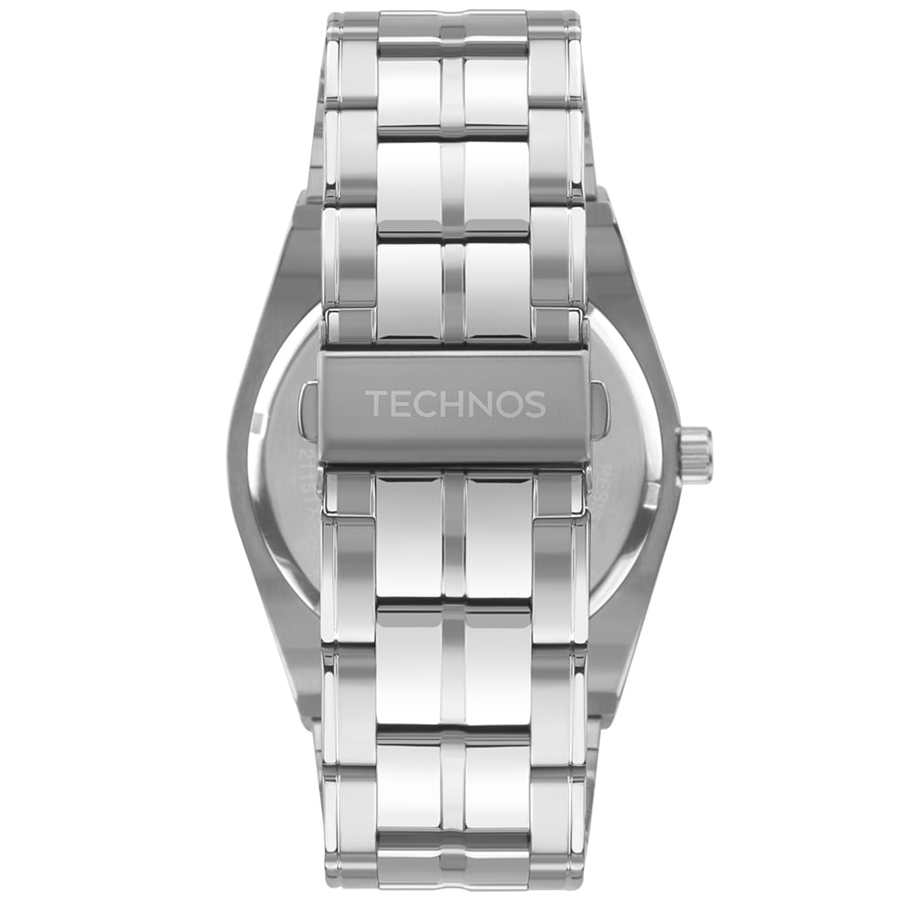 Relógio Technos Masculino Skymaster Prata Resistente á água