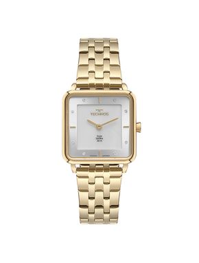 Relógio Technos Feminino Slim Dourado