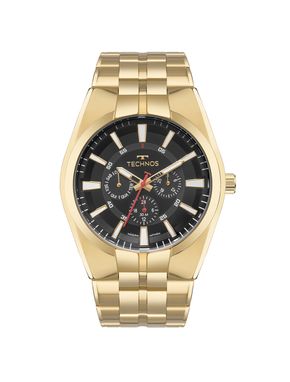 Relógio Technos Masculino Skymaster Dourado