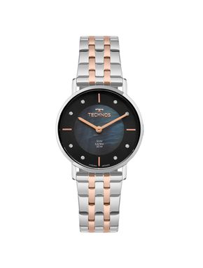 Relógio Technos Feminino Slim Bicolor