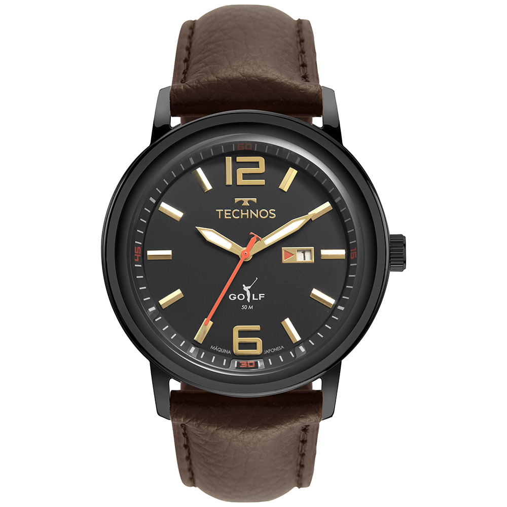 Forgotten Woods ブラックメタル　blackl Relógio Masculino Technos Golf Preto - 2115TXU/0X