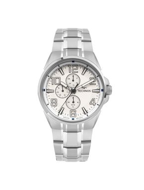 Relógio Technos Masculino Skymaster Prata