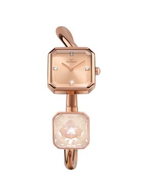 Relógio Technos Feminino Crystal Rosé