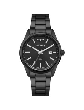 Relógio Technos Masculino Steel Preto