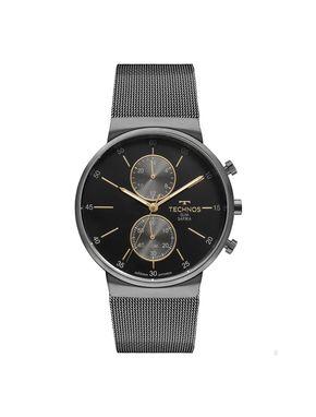 Relogio Technos Masculino Slim Grafite