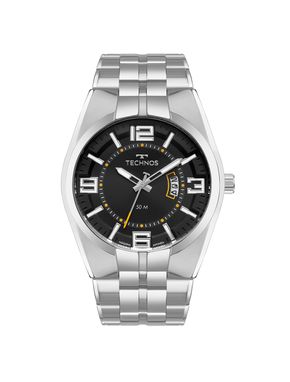 Relógio Technos Masculino Skymaster Prata