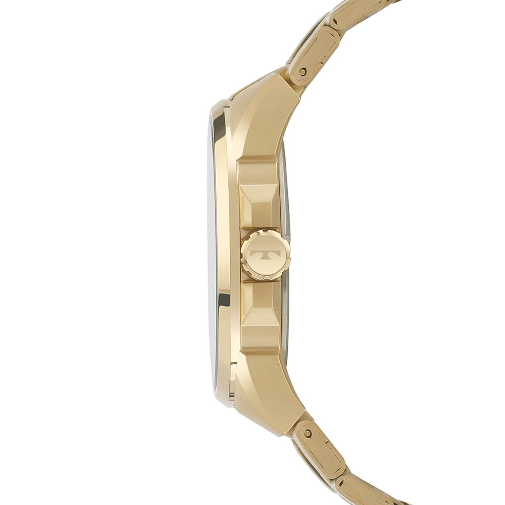 Relógio Technos Masculino Skymaster Dourado Resistente á água