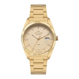 Relógio Technos Masculino Riviera Dourado - 2317AG/1X