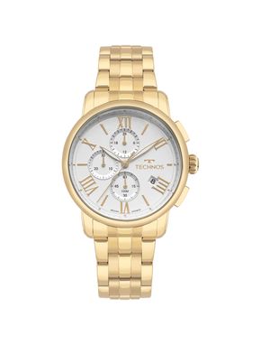 Relógio Technos Masculino Grandtech Dourado