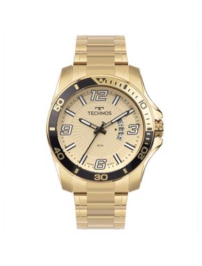 Relógio Technos Masculino Racer Premium Dourado