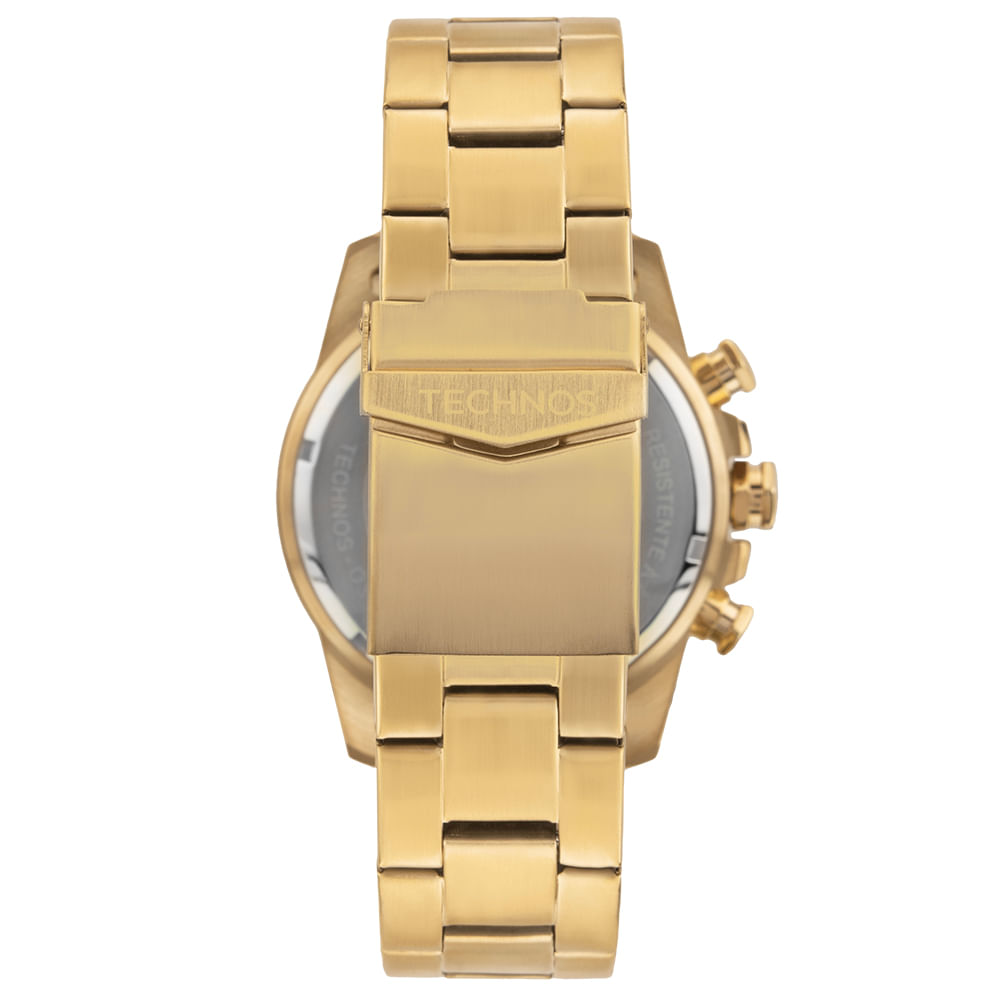 Relógio Carbon Dourado Technos Esportivo - OS1ACA/1P