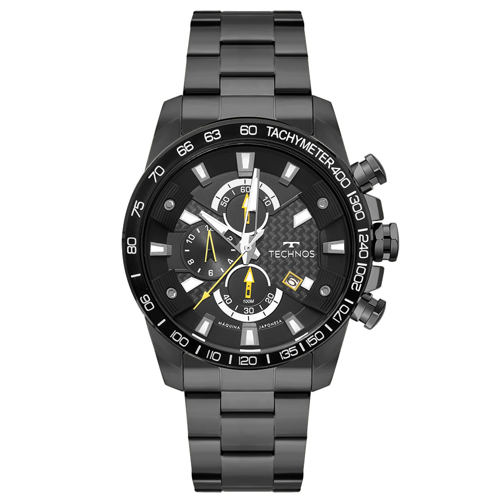 Konyagoromö Relógio Carbon Preto Technos Esportivo - OS1ABZ/1P