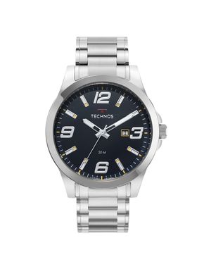 Relógio Technos Masculino Racer Prata