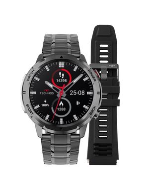 Smartwatch Technos Connect Sports Call Preto