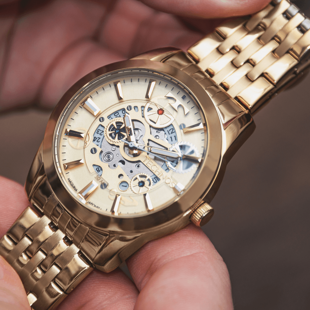 Relógio Technos Automático Masculino - 8205NQ/4X