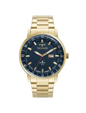 Relógio Technos Masculino Golf Dourado
