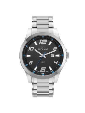 Relógio Technos Masculino Racer Prata
