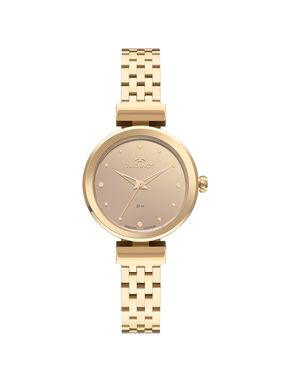 Relógio Technos Feminino Brilho Dourado