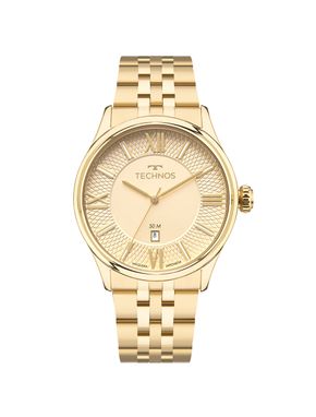 Relógio Technos Masculino Executive Dourado