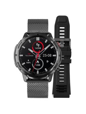 Smartwatch Technos Connect Sports Call Preto