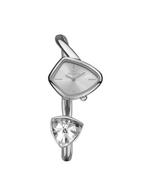 Relógio Technos Feminino Crystal Prata