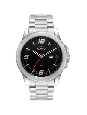 Relógio Technos Masculino Racer Prata
