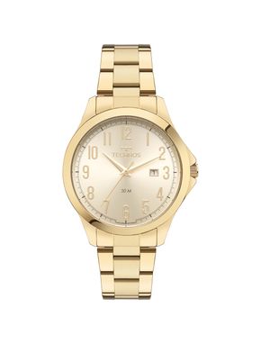 Relógio Technos Masculino Steel Dourado