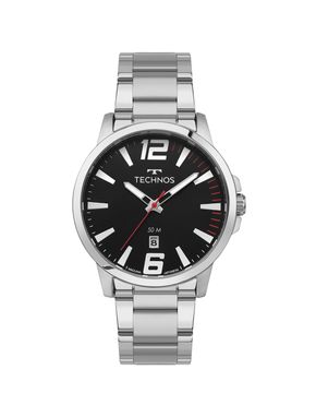 Relógio Technos Masculino Racer Prata