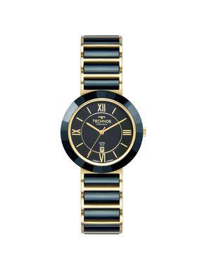 Relógio Technos Feminino Cerâmica Dourado
