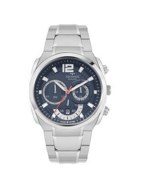 Relógio Technos Masculino Skymaster Prata