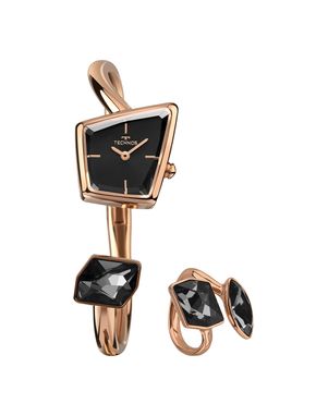 Kit Technos Feminino Crystal Rosé